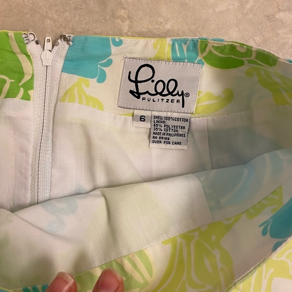 Vintage Lilly Pulitzer Skirt 🌴 size 6 - Picture 2 of 2